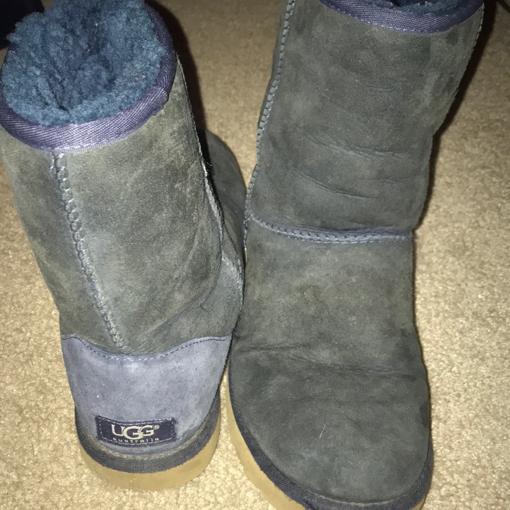 Navy blue ugg boots